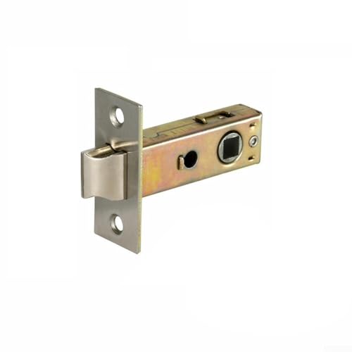 Robuster Einsteckriegel für Innentüren, Zinklegierung mit wendbarem Design (45 mm) von ReachMall