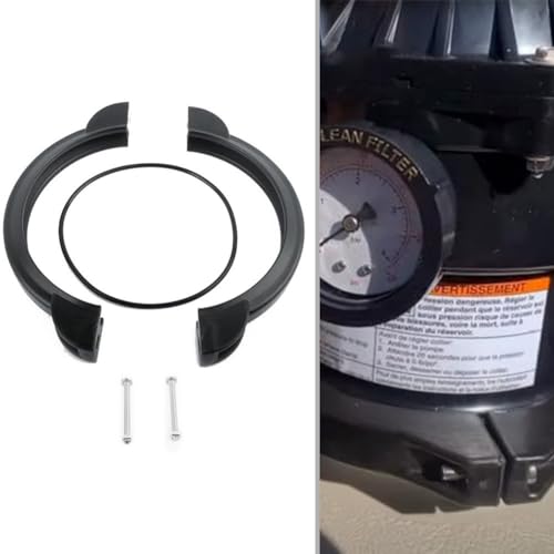 Sandfilterpumpenklemme, Sandfilterpumpenklemme mit O-Ring und Schraube für Intex Pool Sandfilterpumpen für 12 und 14 Zoll Modelle Sandfilterpumpenklemme, Sandfilterpumpenklemme mit O-Ring und Schraube für Intex Pool Sandfilterpumpen für 12 und 14 Zoll Modelle von ReachMall