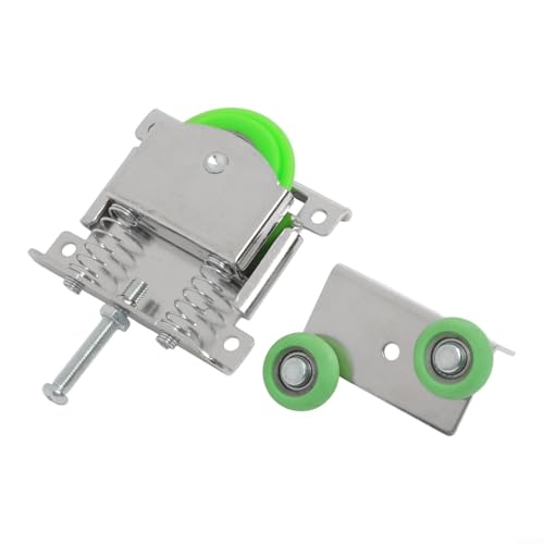 Schiebetürrolle mit Selbstreinigungsmechanismus Design für Kleiderschränke und Schränke reibungsloser und leiser Betrieb von ReachMall