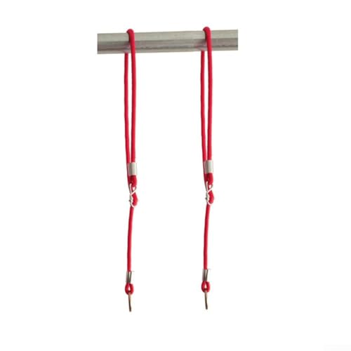 Set mit 2 Baumschaukeln, verstellbare Länge von 110 bis 180 cm, für Ihre Outdoor-Schaukel Abenteuer (rot) von ReachMall