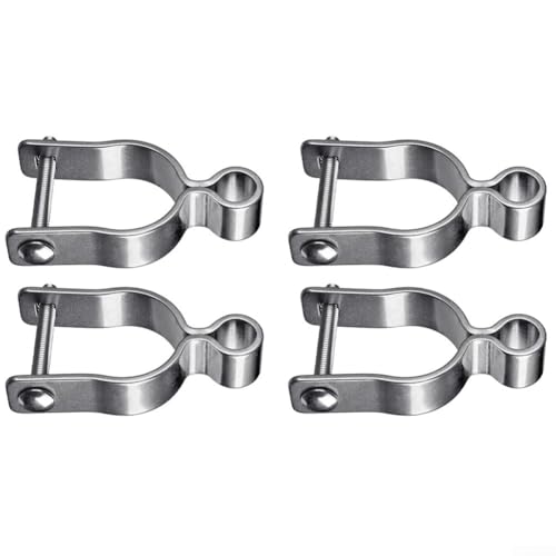 Set mit 4 Pfostenscharnieren für Maschendrahtzauntore aus verzinktem Stahl mit 5/8 Zoll Zapfen für den Einsatz auf 4,5 cm Zaunpfosten Set mit 4 Pfostenscharnieren für Maschendrahtzauntore aus verzinktem Stahl mit 5/8 Zoll Zapfen für den Einsatz auf 4,5 cm Zaunpfosten von ReachMall