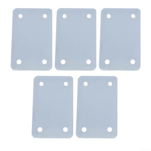 Set mit 5 Acryl-Rahmen, entworfen, um Fotos oder Dokumente sicher zu halten, mit einfachem Einfügemechanismus, unterstützt sowohl horizontale als auch vertikale Displays (6 x 9 cm) von ReachMall