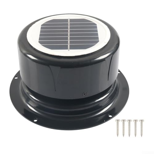 Solarbetriebener Ventilator für Wohnmobile und Wohnmobile, leiser und energieeffizienter Ventilator zur Verbesserung des Luftstroms und zur Reduzierung der Kabinentemperatur Solarbetriebener Ventilator für Wohnmobile und Wohnmobile, leiser und energieeffizienter Ventilator zur Verbesserung des Luftstroms und zur Reduzierung der Kabinentemperatur von ReachMall