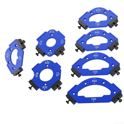 Tisch-Eckfräser-Schablonen aus Aluminiumlegierung, um Ihre Holzbearbeitungsfähigkeiten zu verbessern von ReachMall