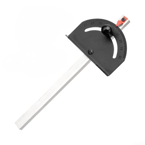 Tischsäge Gehrungslehre, Tischsägen schräge Winkellehre Metall für DW745D WE7480 DW744, 1,9 cm breites Werkzeug zur Messung von Schnittwinkeln von ReachMall