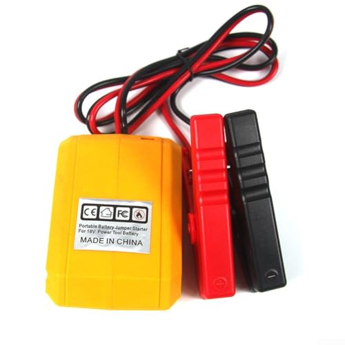 Tragbares Auto-Starterbatterie-Starthilfekabel mit reinem Kupfer 12AWG Drahtlänge 1 Meter für schnelle Fahrzeugstartunterstützung (DEW-Schnittstelle) von ReachMall