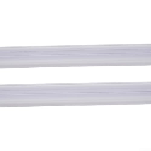 Transparente Wasserdichtung für Glasduschtüren, 50 cm Länge, einfach zu schneiden und zu installieren, Auslaufschutz (6 mm) von ReachMall