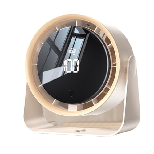 Wandmontierter Desktop-Ventilator mit 7 Flügeln, Turbo-Design, Power-Wand-Luftturbinen-Ventilator mit Touchscreen-Steuerung, fortschrittliche Luftzirkulation, Beige 100 Geschwindigkeiten Wandmontierter Desktop-Ventilator mit 7 Flügeln, Turbo-Design, Power-Wand-Luftturbinen-Ventilator mit Touchscreen-Steuerung, fortschrittliche Luftzirkulation, Beige 100 Geschwindigkeiten von ReachMall
