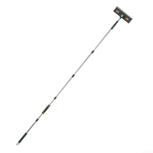 Wiederverwendbarer Wischmopp für Sockelleisten und Decken mit 144 cm Griff für einfaches Abstauben (B) von ReachMall