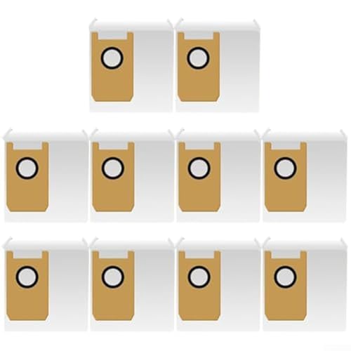 Wischtuch-Staubbeutel-Set, Ersatzteile, Staubbeutelzubehör für Airrobo GT21 Roboter-Staubsauger, Staubsauger-Staubbeutel (10 Stück) von ReachMall