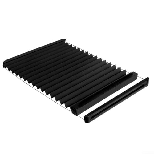 Wohnmobil-Tür-Fensterschirm, 30,5 x 53,3 cm, dünner Plissee-Schirm, Aluminiumschiene, Faltrollo für einstellbares Licht und Privatsphäre für Eingangstüren Wohnmobil-Tür-Fensterschirm, 30,5 x 53,3 cm, dünner Plissee-Schirm, Aluminiumschiene, Faltrollo für einstellbares Licht und Privatsphäre für Eingangstüren von ReachMall