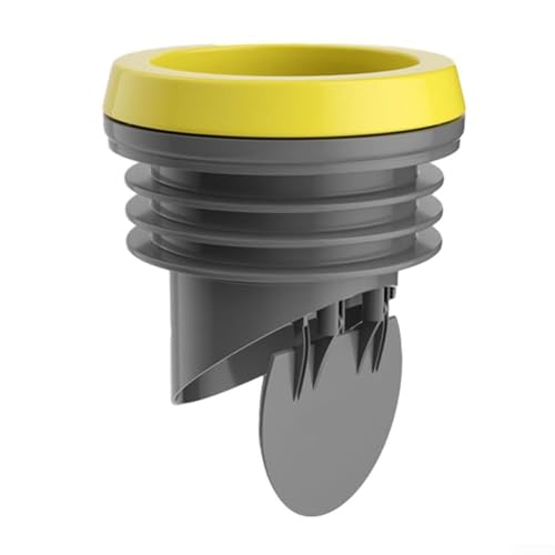 Zuverlässiger WC-Flansch-Dichtungsring, Anti-Rückfluss-Design, einfache Installation (grau) von ReachMall