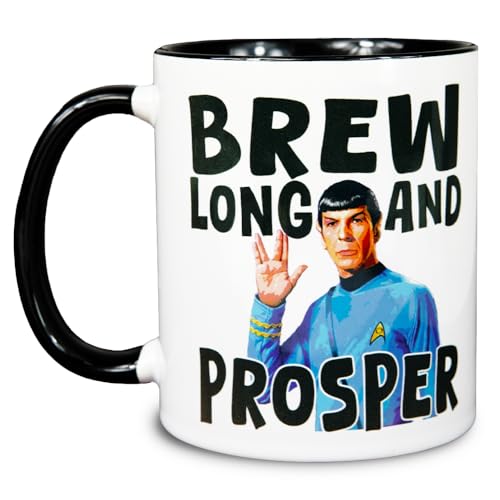 Reactive Brands MUGEMS Brew Long and Prosper Tasse – Lustige Spok Kaffee- oder Teetasse von Reactive Brands