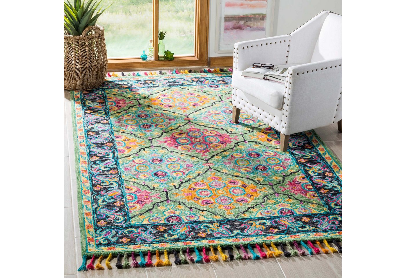 Designteppich Fringes Loop-Teppichkollektion, Ready Rugs von Ready Rugs