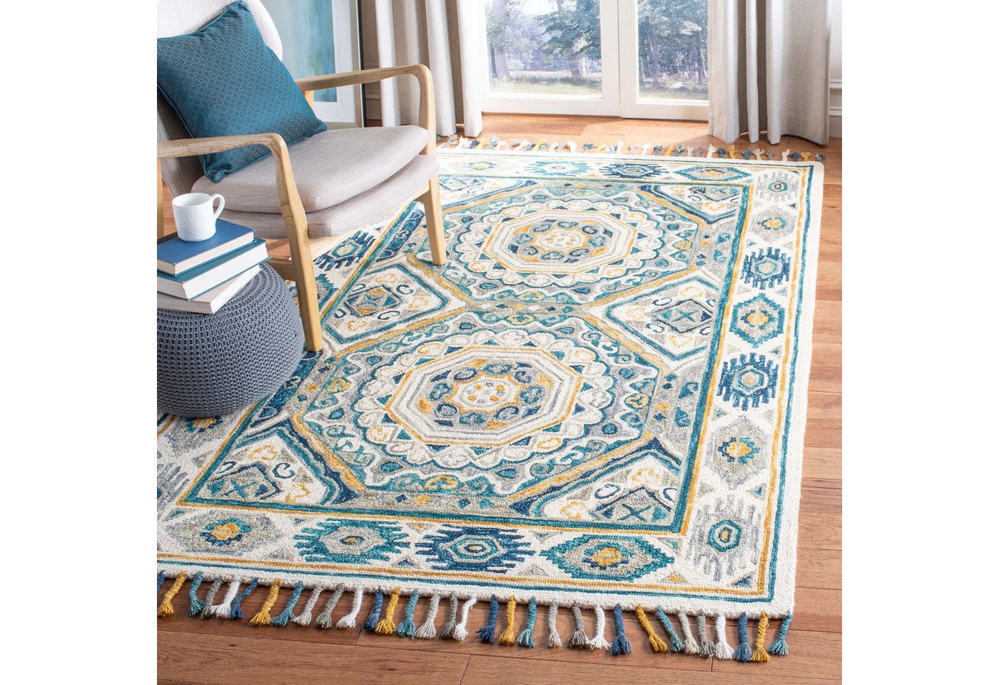 Designteppich Fringes Loop-Teppichkollektion, Ready Rugs von Ready Rugs