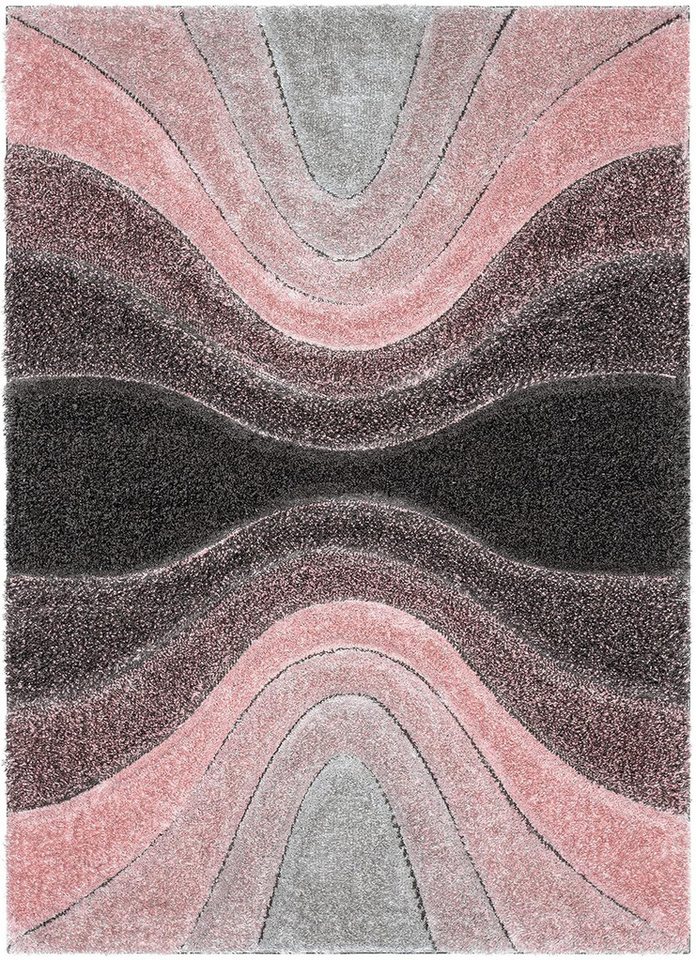Ready Rugs Designteppich 3D-Kurven glänzende Kollektion Ready Rugs Designteppich 3D-Kurven glänzende Kollektion von Ready Rugs
