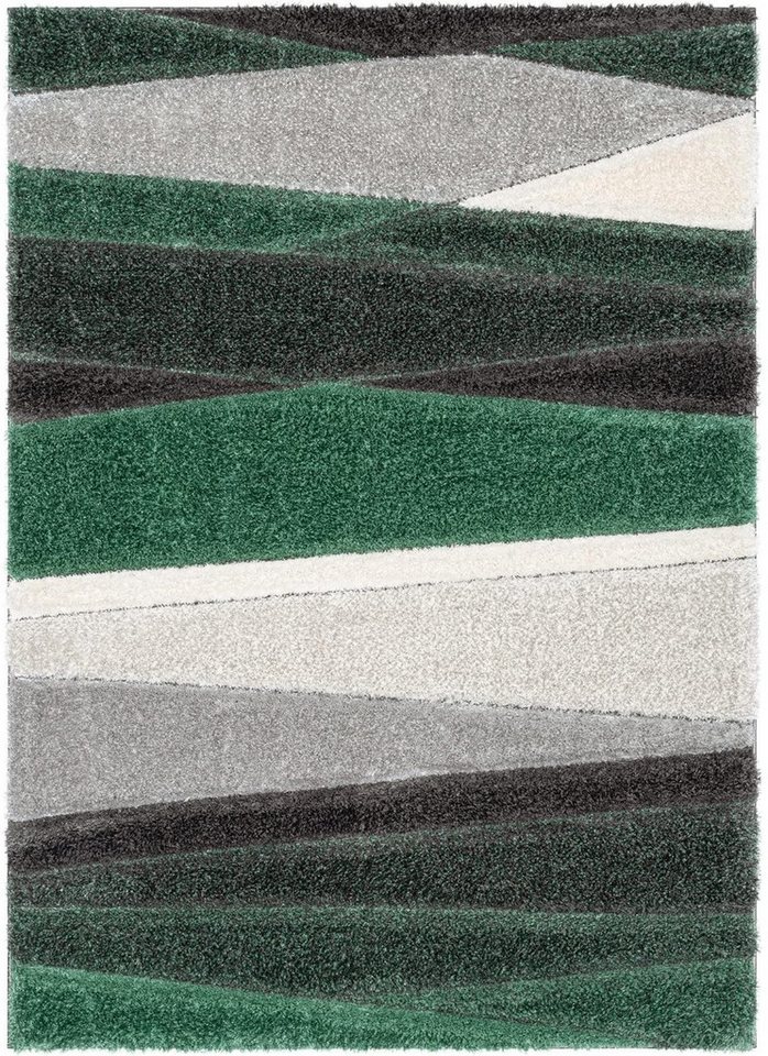 Ready Rugs Designteppich 3D-Kurven glänzende Kollektion Ready Rugs Designteppich 3D-Kurven glänzende Kollektion von Ready Rugs