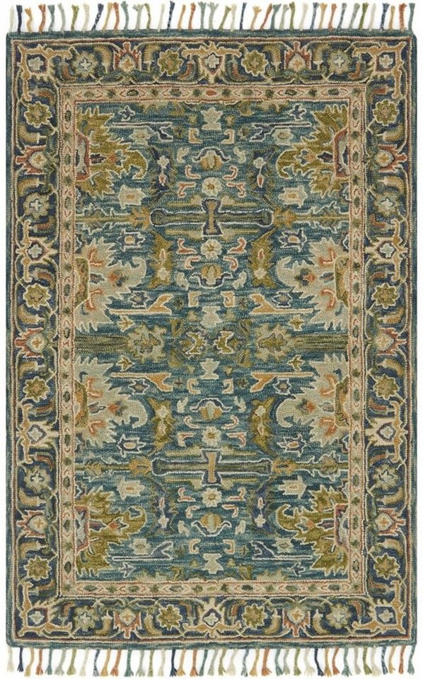 Ready Rugs Designteppich Fransen Loop-Teppichkollektion Grün Multi von Ready Rugs