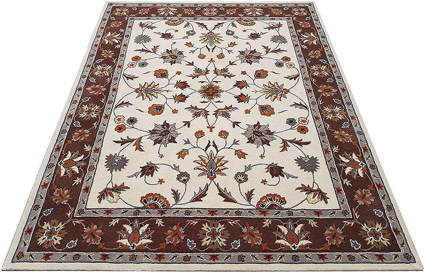 Ready Rugs Designteppich Luxuriöser königlicher handgetufteter Teppich, Rechteckig von Ready Rugs