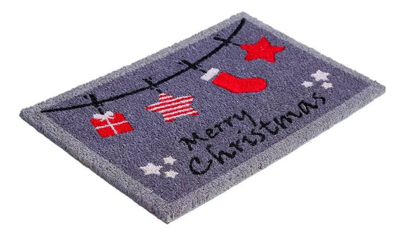Ready Rugs Kokosmatte Weihnachtskollektion Fußmatten aus Kokosfaser, 2er-Set von Ready Rugs