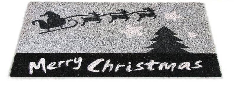 Ready Rugs Kokosmatte Weihnachtskollektion Fußmatten aus Kokosfaser, 2er-Set von Ready Rugs
