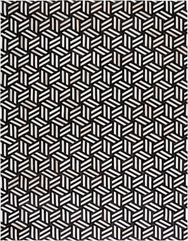 Ready Rugs Lederteppich Leder-Patchwork-Teppichkollektion von Ready Rugs