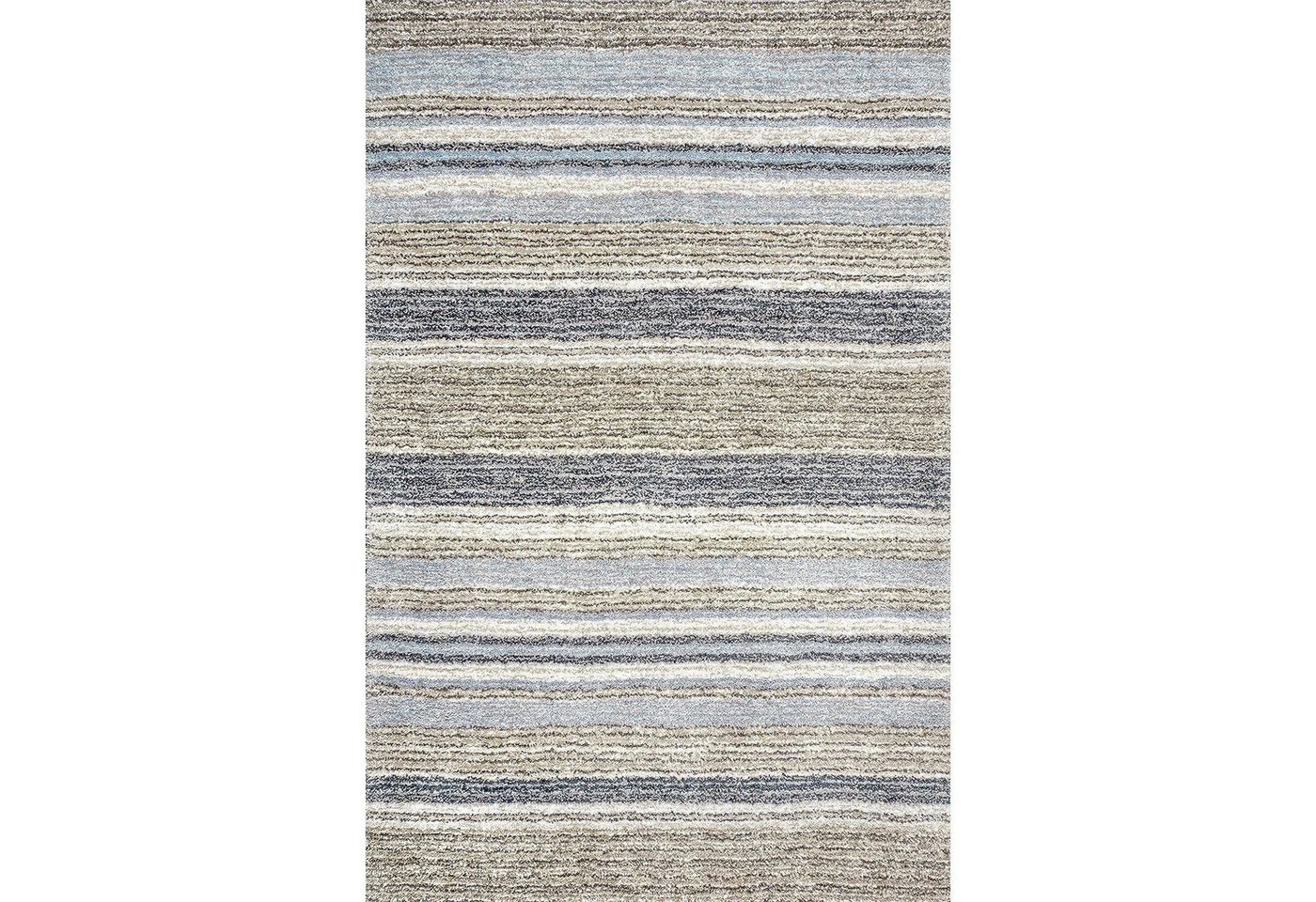 Ready Rugs Teppich Streifen Handgetufteter Shaggy-Teppich Ready Rugs Teppich Streifen Handgetufteter Shaggy-Teppich von Ready Rugs