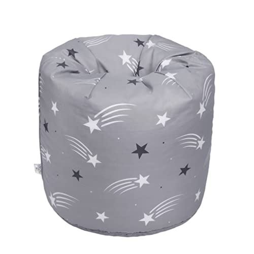 Ready Steady Bed Sitzsack Kinder mit füllung | Bequeme Kleinkindmöbel | Bodenkissen Kinder Sitzsack | Kindersitzsack Kinderzimmer Spielzimmer | Ergonomisch Gestaltet Bean Bag Kinder (Shooting Stars) von Ready Steady Bed