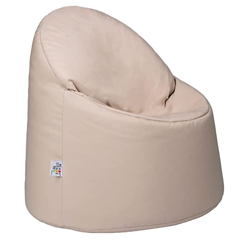 Ready Steady Bed Sitzsack für Kinder, für drinnen und draußen, wasserabweisend, weich und bequem, langlebig, ergonomisch gestaltete Kleinkindmöbel (Stein) von Ready Steady Bed