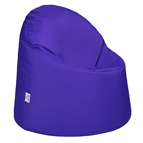 Ready Steady Bed Sitzsack für Kinder | Indoor beanbag Outdoor Sitzkissen Gaming Sitzsack | Wasserfeste Kindermöbel | Komfortables Bodenkissen | Ergonomisches Design Sitzsack mit Füllung (Lila) von Ready Steady Bed