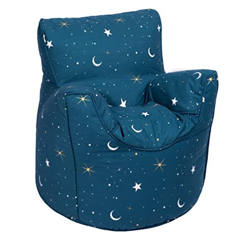Ready Steady Bed Kinder Sessel mit füllung - Kindersessel Mädchen und Jungen Babysessel mit Abnehmbarem Bezug- Sessel für Kinder - Kindermöbel, Sessel kinderzimmer sitzsack Kinder (Moonlight) von Ready Steady Bed