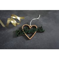 Richmond Herz Christbaumschmuck - Wähle Deine Farbe | Weihnachtsschmuck Geschenk Zur Wohnungserwärmung Weihnachtsgeschenk Va von ReadyGo