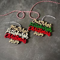 Wählen Sie Ihr Jahr, Satz Und Farben | Unsere/Meine Erste Pittsburgh Weihnachtsverzierung Weihnachtsschmuck Einweihungsparty Geschenk Wählen Sie Ihr Jahr, Satz Und Farben | Unsere/Meine Erste Pittsburgh Weihnachtsverzierung Weihnachtsschmuck Einweihungsparty Geschenk von ReadyGo