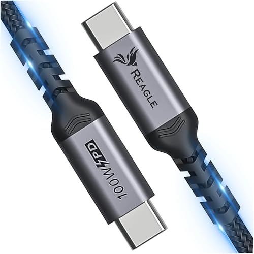 Reagle Thunderbolt 3 USB-C Kabel 100W 5A 4K 60Hz QC PD 1m von Reagle