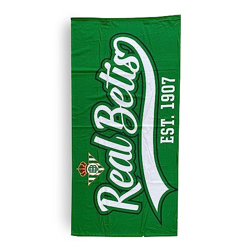 Real Betis | grünes Kinderhandtuch, 150 x 75 cm von Real Betis