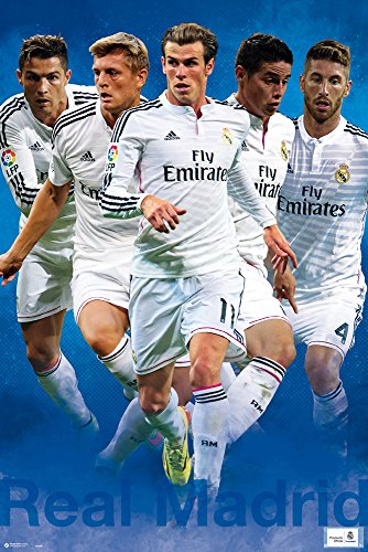 empireposter - Real Madrid - Varios Jugadores 2014/2015 - Größe (cm), ca. 61x91,5 - Poster, NEU - von empireposter