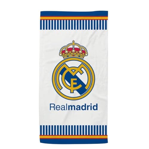 New Import Real Madrid Strandtücher - 100% Mikrofaser, schnell trocknend (140 x 70 cm) von Real Madrid