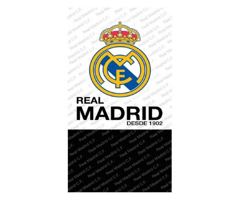 Real Madrid Badetuch Badehandtuch – Weiches & saugstarkes Mikrofaser-Strandtuch 140x70 cm von Real Madrid