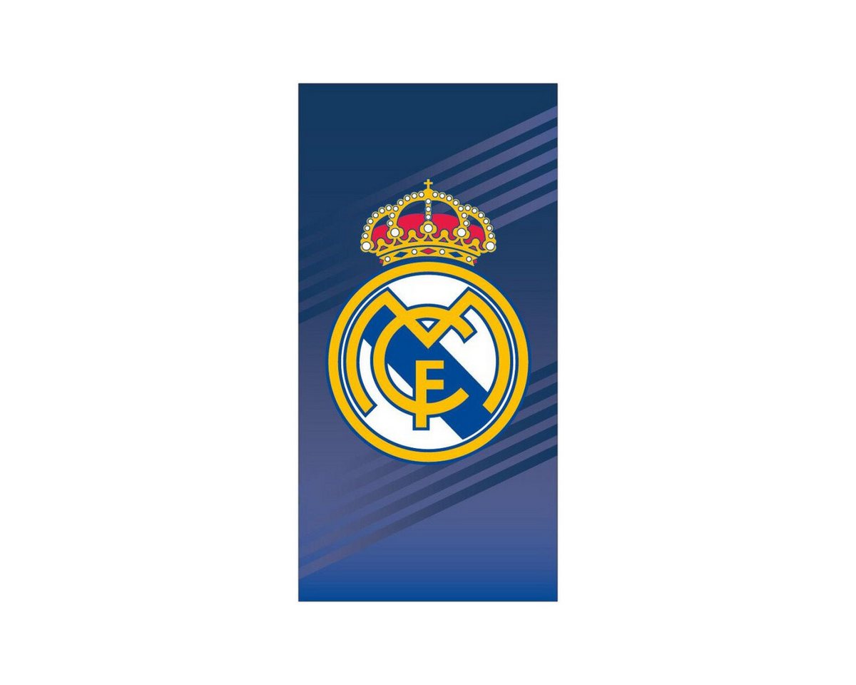 Real Madrid Badetücher Real Madrid Badetuch 70x140cm – Crown Fast Dry Design, 100% Polyester (1-St) von Real Madrid