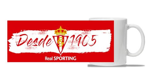 Real Sporting Gijón Tasse seit 1905 Wappen von Sudsty