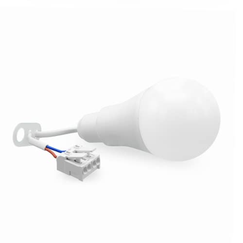 RealLED LED Baustellenfassung mit integriertem Leuchtmittel 12W 4000K (1) von RealLED