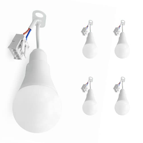 RealLED LED Baustellenfassung mit integriertem Leuchtmittel 12W 4000K (5) von RealLED