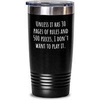 Lustige Brettspiele Tumbler - Tabletop Games Geschenk 30 Seiten Regeln Und 500 Stück Brettspiel Liebhaber Lustige Brettspiele Tumbler - Tabletop Games Geschenk 30 Seiten Regeln Und 500 Stück Brettspiel Liebhaber von RealPeopleGoods