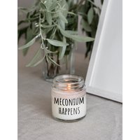 Lustige Hebammenkerze - Hebammengeschenk Doula Geschenk Midwifery Meconium Happens von RealPeopleGoods