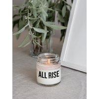 Lustiges Richter Geschenk - Geschenkidee Richtergeschenk Duftkerze All Rise von RealPeopleGoods
