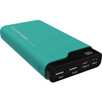 RealPower PB-15000C Powerbank 15000 mAh Li-Ion Grün von RealPower