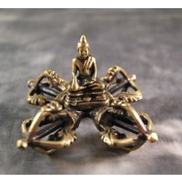 Doppeldorje Mit Buddha Aus Messing ~ Nepal | 1101 Doppeldorje Mit Buddha Aus Messing ~ Nepal | 1101 von RealasiaDE
