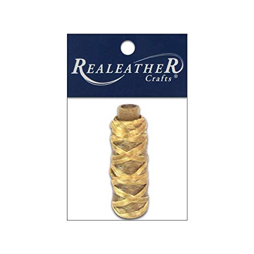 Realeather Leather Artificial Sinew 20Yds, Multicolor von Realeather Crafts