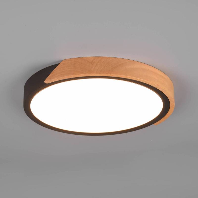 LED-Deckenleuchte Jano, Ø 31,5 cm, 3.000K, schwarz LED-Deckenleuchte Jano, Ø 31,5 cm, 3.000K, schwarz von Reality Leuchten