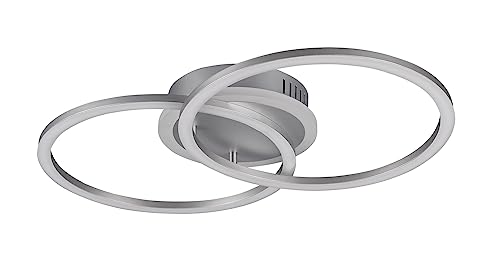 Reality Leuchten LED Deckenleuchte Venida R62783187, Metall titanfarbig, inkl. 25 Watt LED, Switch Dimmer Reality Leuchten LED Deckenleuchte Venida R62783187, Metall titanfarbig, inkl. 25 Watt LED, Switch Dimmer von RL LIVE YOUR LIGHT